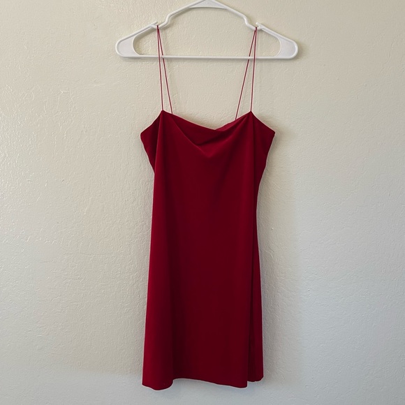Lulus Dresses & Skirts - Lulus sexy red velvet mini dress
